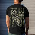 My Son Is A Soldier Proud Army Dad Us 706 Shirt Men's Crewneck Short Sleeve Back Print T-shirt Gifts for Him