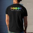 Not A Phase Moon Lgbt Gay Pride Men's Back Print T-shirt Gifts for Him