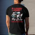 Race Car Birthday Party Racing Family Daddy Pit Crew Men's Back Print T-shirt Gifts for Him