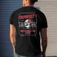 Retro Crowleys Crossroads Dive Bar Men's Back Print T-shirt Gifts for Him