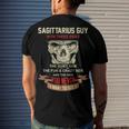 Sagittarius Guy I Have 3 Sides Sagittarius Guy Birthday Men's T-Shirt Back Print Gifts for Him