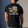 The Scotchfather Malt Whiskey Men's Back Print T-shirt Gifts for Him