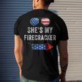 Mens Shes My Firecracker His And Hers 4Th July Matching Couples Men's T-shirt Back Print Gifts for Him