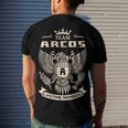Team Arcos Lifetime Member V7 Men's Crewneck Short Sleeve Back Print T-shirt Gifts for Him