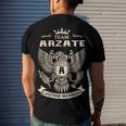 Team Arzate Lifetime Member V5 Men's Crewneck Short Sleeve Back Print T-shirt Gifts for Him