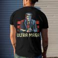 The Great Maga King Trump Ultra Proud Ultramaga Men's Crewneck Short Sleeve Back Print T-shirt Gifts for Him