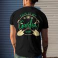 This Is My Garden Gardener Hoblandscape 551 Shirt Men's Crewneck Short Sleeve Back Print T-shirt Gifts for Him