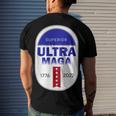 Ultra Maga Funny V2 Men's Crewneck Short Sleeve Back Print T-shirt Gifts for Him