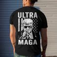 Ultra Maga Great Ultra Maga Gift Men's Crewneck Short Sleeve Back Print T-shirt Gifts for Him