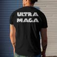 Ultra Maga Inflation Men's Crewneck Short Sleeve Back Print T-shirt Gifts for Him