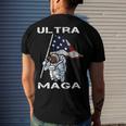 Ultra Maga Trending Gift Men's Crewneck Short Sleeve Back Print T-shirt Gifts for Him