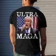 Ultra Maga Ultra Maga Funny Ultra Maga 2024 Ultra Maga And Proud Of Itultra Maga Proud Men's Crewneck Short Sleeve Back Print T-shirt Gifts for Him