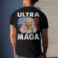 Ultra Maga V19 Men's Crewneck Short Sleeve Back Print T-shirt Gifts for Him