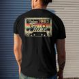 Vintage June 1982 40Th Birthday 40 Years Old Retro Men's Back Print T-shirt Gifts for Him