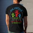 Volunteer - The Of Time Is Priceless 54 Trending Shirt Men's Crewneck Short Sleeve Back Print T-shirt Gifts for Him