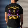 Wake Up And Smile 771 Trending Shirt Men's Crewneck Short Sleeve Back Print T-shirt Gifts for Him