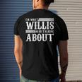 Im What Willis Was Talking About 80S Men's Back Print T-shirt Gifts for Him