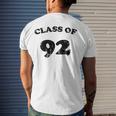 1992 Class Reunion Retro Class Of 92 Friends Reunion Men's Back Print T-shirt Gifts for Him