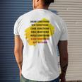 Anti Consumerism Men's Crewneck Short Sleeve Back Print T-shirt Gifts for Him