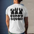 Bunny Squad Men's Crewneck Short Sleeve Back Print T-shirt Gifts for Him