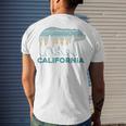 California Bear Vintage Retro Nature Hiking Souvenir 465 Trending Shirt Men's Crewneck Short Sleeve Back Print T-shirt Gifts for Him