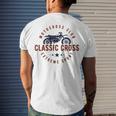 Classic Motor Cross Club Men's Crewneck Short Sleeve Back Print T-shirt Gifts for Him