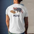 Cute Funny Men's Crewneck Short Sleeve Back Print T-shirt Gifts for Him