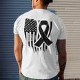 Diabetic Awareness - Type 1 Diabetes Awareness Men's Crewneck Short Sleeve Back Print T-shirt Gifts for Him