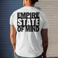 Empire State Of Mind Men's Crewneck Short Sleeve Back Print T-shirt Gifts for Him