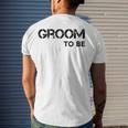 Mens Groom To Be Wedding Party Costume Men's Back Print T-shirt Gifts for Him