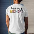 Happy Birthday V2 Men's Crewneck Short Sleeve Back Print T-shirt Gifts for Him