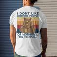 I Dont Like Morning People Or Mornings Or People Men's Crewneck Short Sleeve Back Print T-shirt Gifts for Him