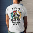 I Really Like Rapper Penguin Ok Men's Crewneck Short Sleeve Back Print T-shirt Gifts for Him