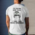 Im Staying Home Today I Think I Have Mood Poisoning Men's Crewneck Short Sleeve Back Print T-shirt Gifts for Him