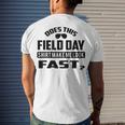 Kids Field Day For Teache Yellow Field Day Men's Back Print T-shirt Gifts for Him Kids Field Day For Teache Yellow Field Day Men's Back Print T-shirt Gifts for Him