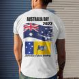 New Australia Day 2022 V2 Men's Crewneck Short Sleeve Back Print T-shirt Gifts for Him