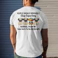 People Should Seriously Stop Expecting Shirt Pug Lovers Autism Awareness Month Shirts Men's Crewneck Short Sleeve Back Print T-shirt Gifts for Him