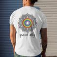 Proud Ally Lgbtqia Gay Pride Month Celebration Raglan Baseball Tee Men's Back Print T-shirt Gifts for Him