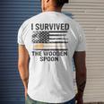 Proud Spoon Survivor I Survived The Wooden Spoon Men's Back Print T-shirt Gifts for Him