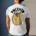 Pugtato Pug Potato Dog Lovers Costume Funny Meme Gifts Men's Crewneck Short Sleeve Back Print T-shirt Gifts for Him