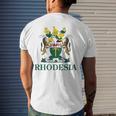 Rhodesia Coat Of Arms Zimbabwe South Africa Pride Men's Back Print T-shirt Gifts for Him