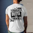 Straight Outta My 20 224 Shirt Men's Crewneck Short Sleeve Back Print T-shirt Gifts for Him