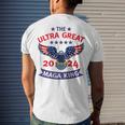 The Ultra Great Mega King Men's Crewneck Short Sleeve Back Print T-shirt Gifts for Him