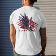 The Ultra Maga Is Back Men's Crewneck Short Sleeve Back Print T-shirt Gifts for Him