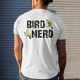 Twitcher Funny - Bird Nerd 195 Shirt Men's Crewneck Short Sleeve Back Print T-shirt Gifts for Him