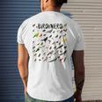 Twitcher Funny - Bird Nerd Long 197 Shirt Men's Crewneck Short Sleeve Back Print T-shirt Gifts for Him