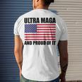 Ultra Maga And Proud Of It V23 Men's Crewneck Short Sleeve Back Print T-shirt Gifts for Him