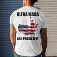 Ultra Maga And Proud Of It V3 Men's Crewneck Short Sleeve Back Print T-shirt Gifts for Him