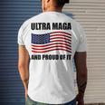 Ultra Maga And Proud Of It V7 Men's Crewneck Short Sleeve Back Print T-shirt Gifts for Him