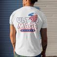 Ultra Maga V25 Men's Crewneck Short Sleeve Back Print T-shirt Gifts for Him